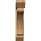 Ekena Millwork Legacy Slat Rough Sawn Bracket w/ Offset Brace, Western Red Cedar, 8"W x 38"D x 38"H BKT0806X38X38LEC06RWR - alternate 2